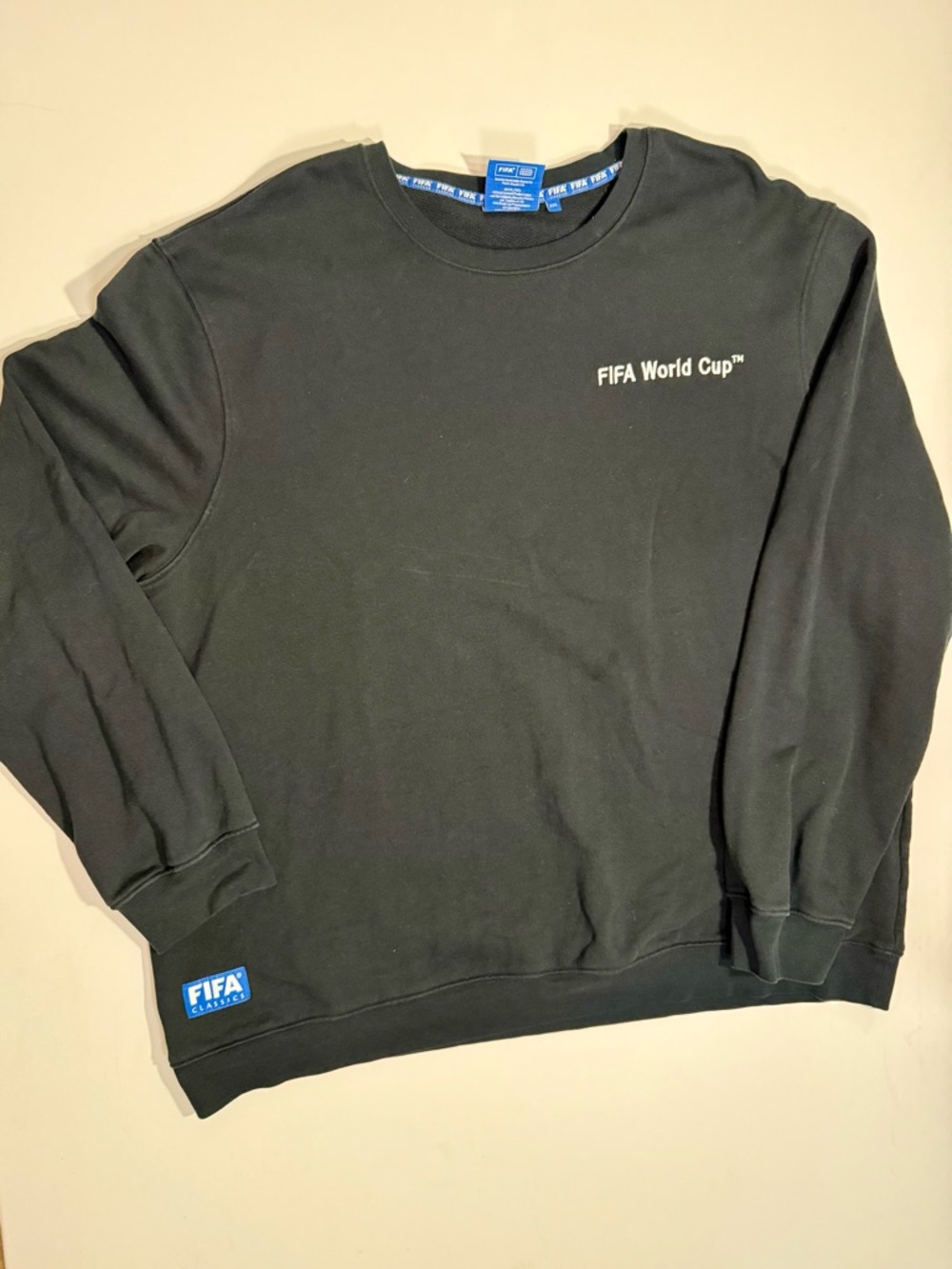 Classic FIFA World Cup Black Crewneck Sweater